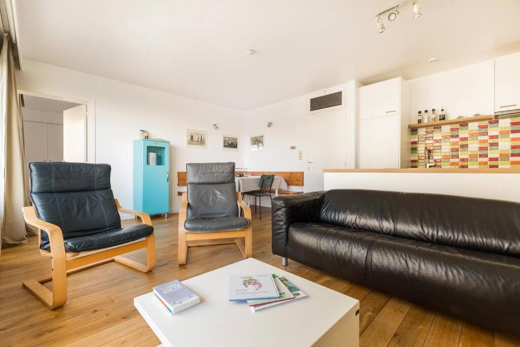 Gezellig Appartement Aan Oostduinkerkse Strand เอาสท์ดังแกร์เกอ ภายนอก รูปภาพ